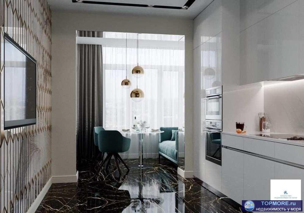 Продам новостройку квартиру-студию в сочи Адлерском районе улица Мира, подойдёт как для постоянного проживания, так и... - 1