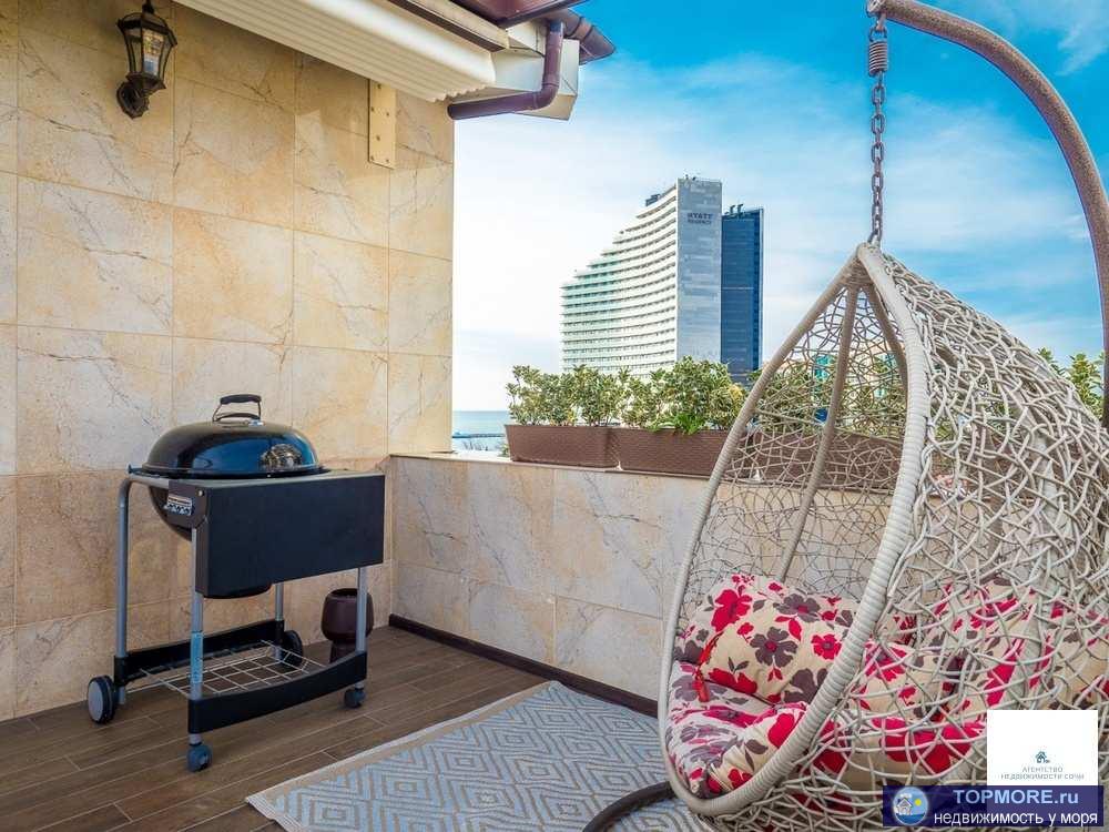 Пентхаус на берегу моря в районе Зимнего театра, приморская набережная и само море в 300 метрах. Площадь искусств,...