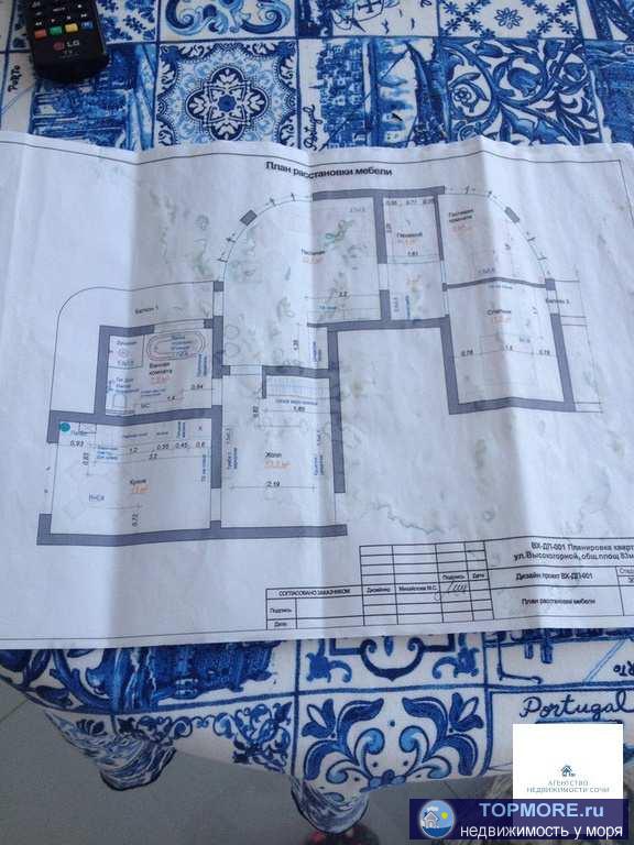 Собственник без посредников! Квартира реальная не фейк. Покажу в любое время. С предчистовой отделкой! Вид на море! 2...