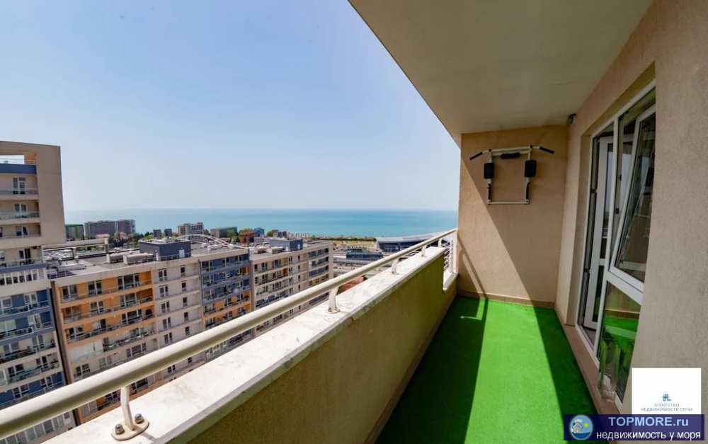 Замечательная квартира с качественным ремонтом, мебелью и техникой. Потрясающий вид, высокий этаж. Охраняемая... - 1