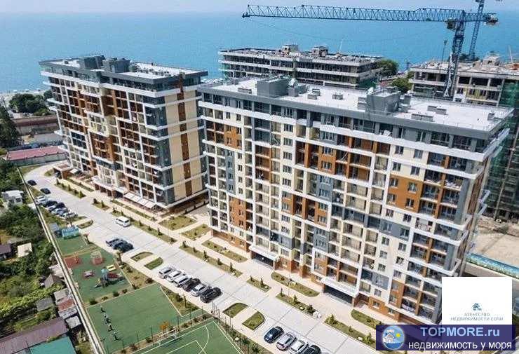 Продам однокомнатную квартиру свободной планировки. Вид из окон- во двор, боковой вид открывается на море.  Жилой... - 2