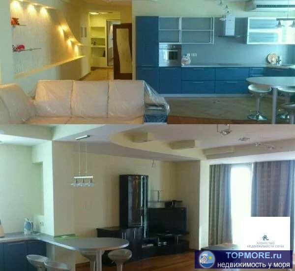 Продам квартиру в Сочи. Гостиная объединённая с кухней, спальня, большая ванная комната. Квартира полностью... - 1