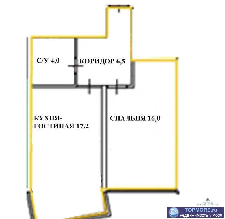 Квартира в центральном районе г. Сочи в новом жилом комплексе 'Огни Сочи'. Отличная развитая инфраструктура, рядом... - 1