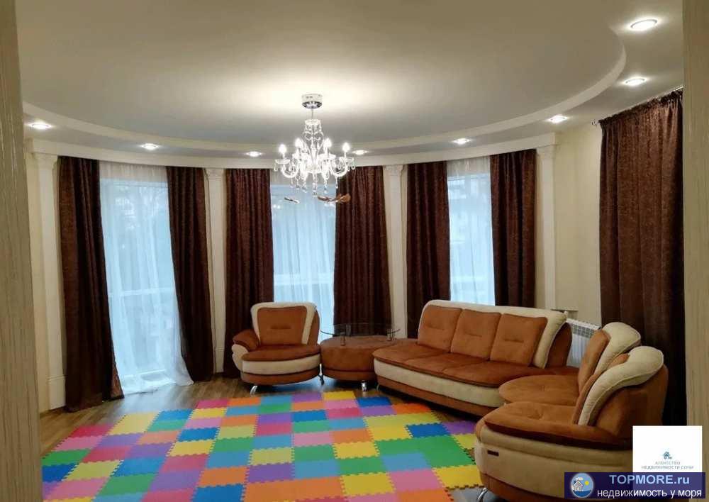 Продам 3х комнатную квартиру 100кв два балкона с ремонтом мебелью и техникой заходи живи. Дам граничит с дендрарием.... - 1