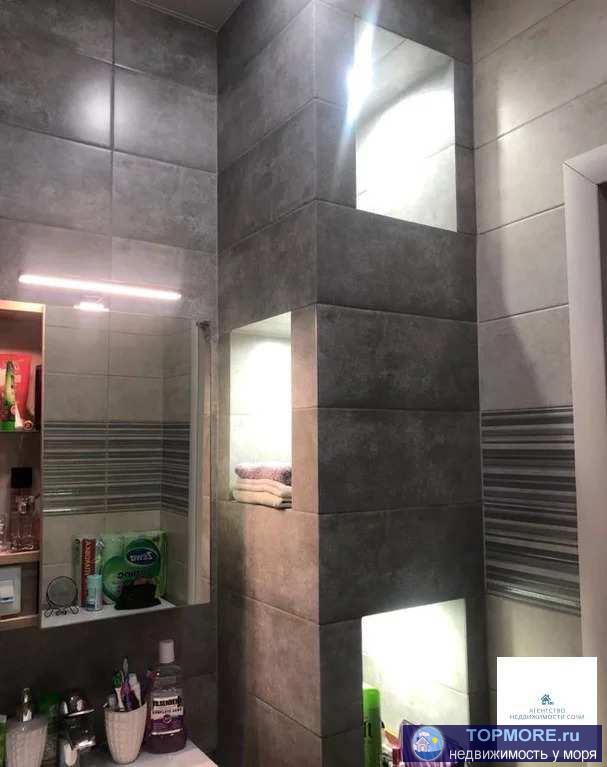 Квартира с ремонтом, дом бизнес класса, видео наблюдение, консъерж, парковка, придомовая территория закрытая , две... - 2