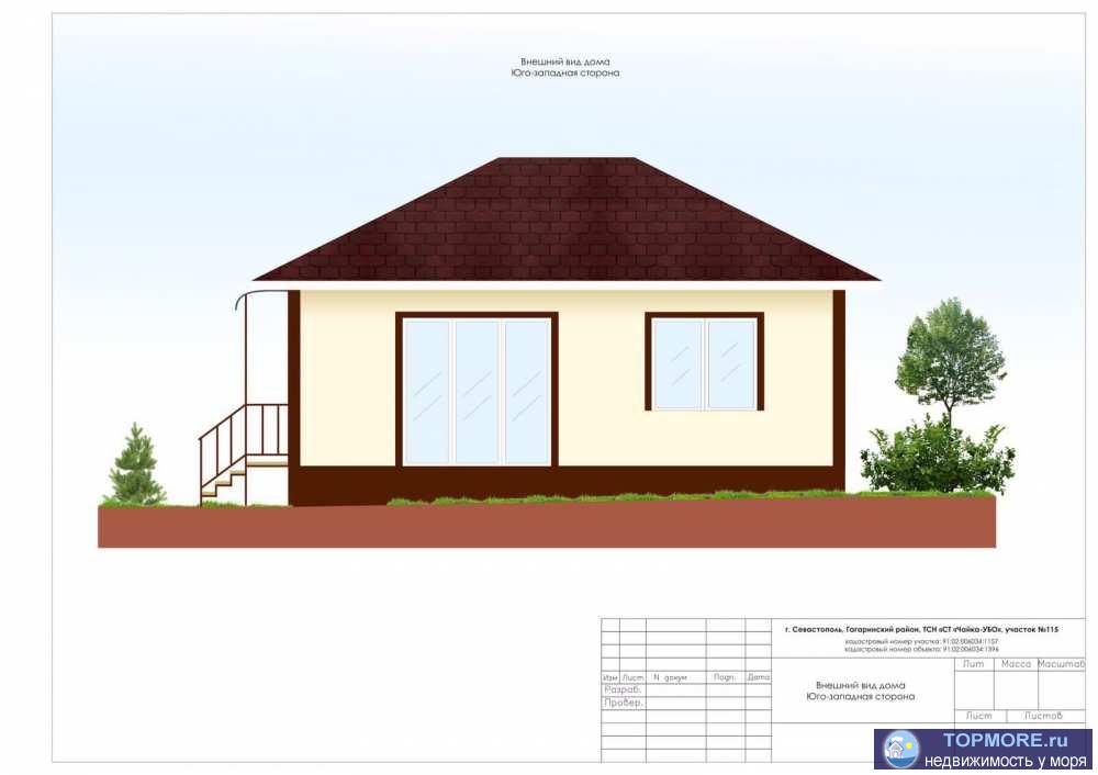 Продам дом Фиолент, р-н Маяка. Рядом с морем - пляж Маяк, пляж Каравелла и другие пляжи Фиолента  Новый, современный... - 8