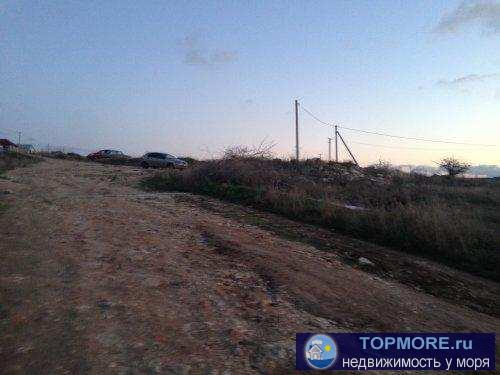  Участок 5 соток  ИЖС Казачинское шоссе. Участок с небольшим уклоном, рядом ТСН Электрон, ТСН  Скалистый. Свет, вода... - 1