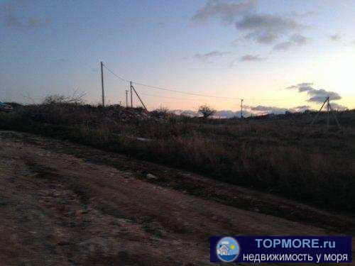  Участок 5 соток  ИЖС Казачинское шоссе. Участок с небольшим уклоном, рядом ТСН Электрон, ТСН  Скалистый. Свет, вода... - 2