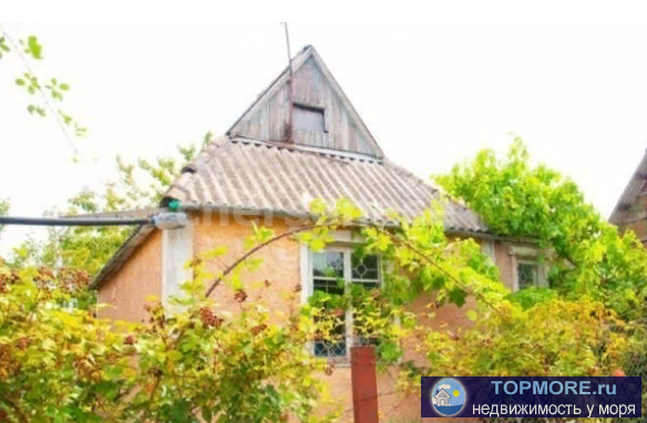 Продается дачный дом 35 кв.м. на ровном участке 4 сот. в СТ Морзаводец район Сапун Горы.  Участок ровный, огражден...