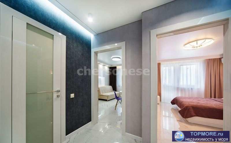 Продается современная  однокомнатная квартира в престижном районе Севастополя.  В квартире выполнен качественный... - 2