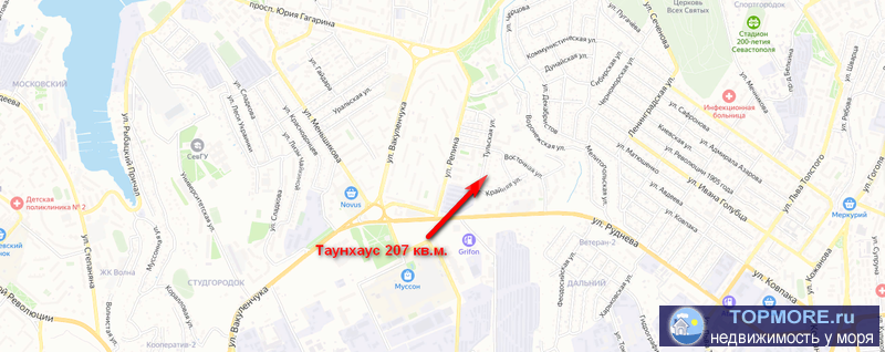 Продается таунхаус 207 кв.м. на участке 2 сот. Улица Восточная, в районе Тульского квартала, Гагаринский район....