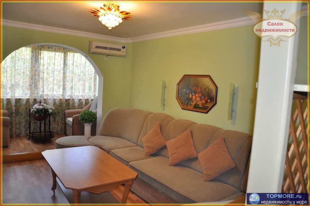Продажа 3-комнатной квартиры в Гаспре по ул. Алупкинское шоссе. Общая площадь квартиры 74,4 кв.м., хороший... - 2
