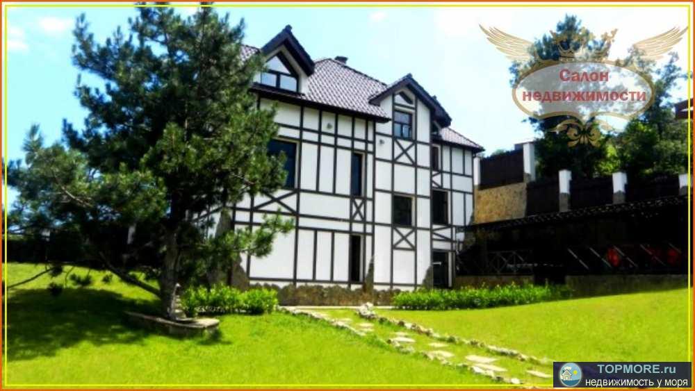 Продажа виллы над Ялтой с большим земельным участком 30 соток. Площадь основного дома 520 кв.м., дом построен в стиле... - 2