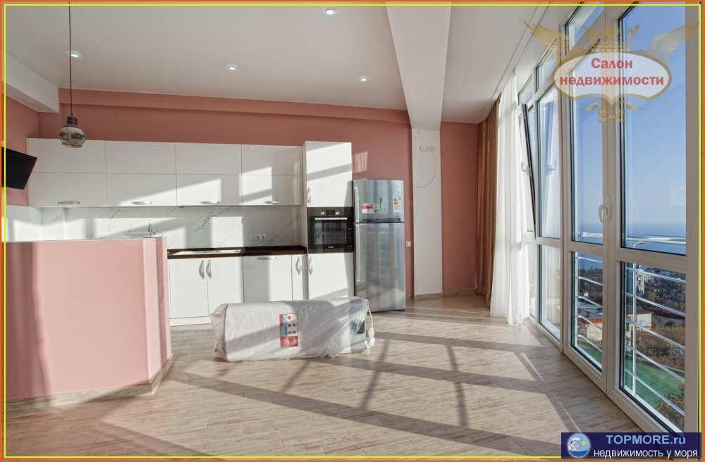 Предлагаем Вам купить 3-комнатную квартиру в Ялте в новом жилом комплексе с великолепным ремонтом и панорамным видом... - 1