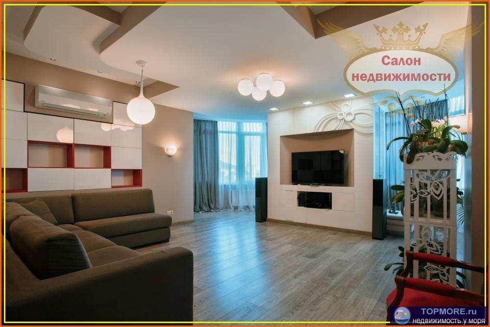 Продажа 3-комнатной квартиры в Ялте с шикарным ремонтом.  Квартира находится на 8-мом этаже 15-ти этажного нового...