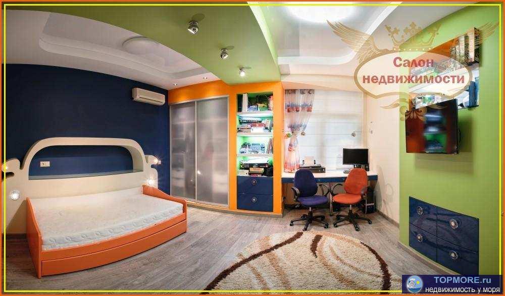 Продажа 3-комнатной квартиры в Ялте с шикарным ремонтом.  Квартира находится на 8-мом этаже 15-ти этажного нового... - 1