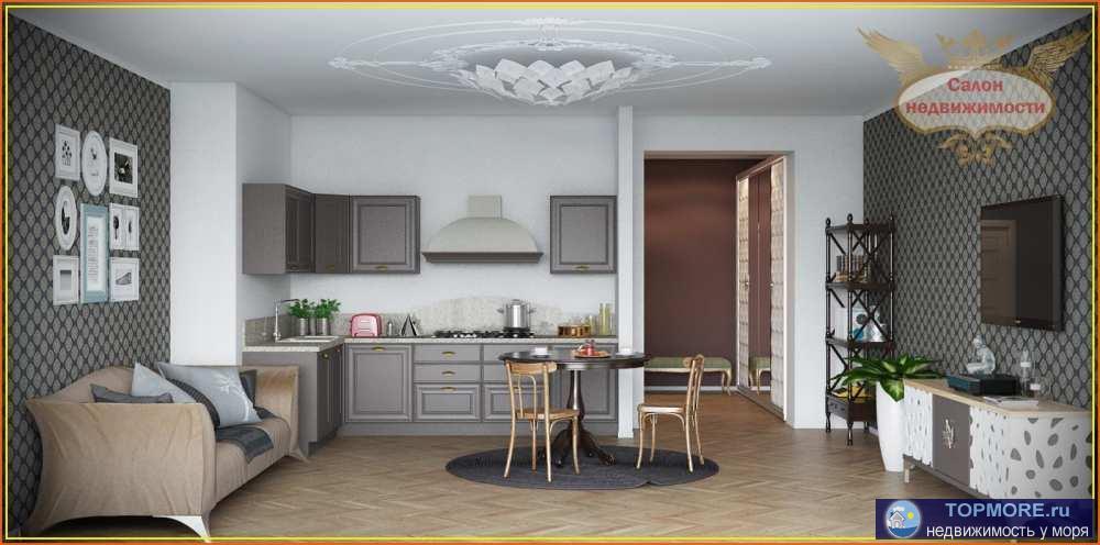 Апартаменты в комплексе  клубного типа.  Двухкомнатные апартаменты общей площадью 87 кв.м.  Шикарное... - 1