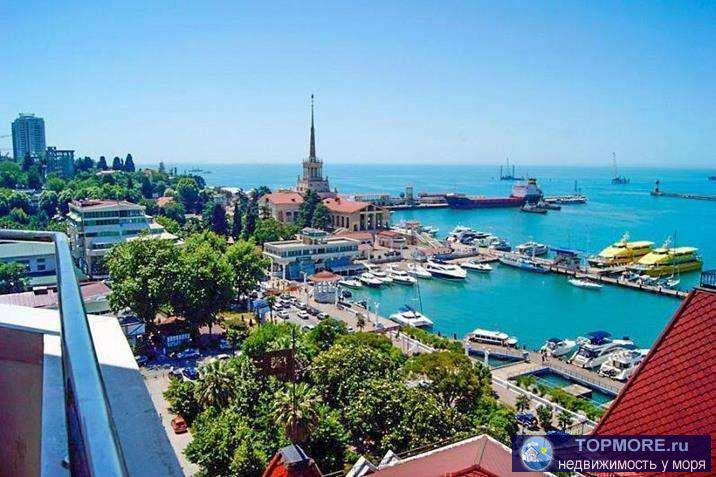 жк Версаль (именно под сдачу). Самый центр Сочи (морской порт. Бассейн на Крыше). Квартира поделена на две (одна... - 2