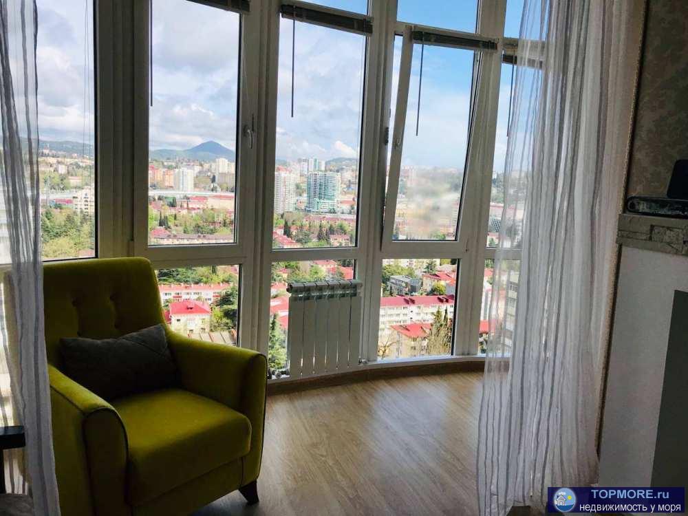 Продаётся трёхкомнатная квартира с видом на море и город. В квартире сделан качественный ремонт. Мебель и техника... - 2