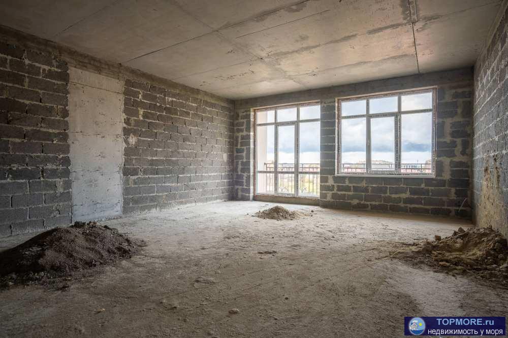 Просторная квартира-студия 27м2 в жилом доме комфорт-класса, 3/4, в Имеретинке. Все коммуникации подключены, дом...