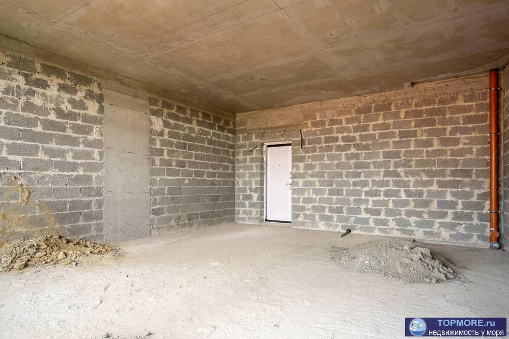 Просторная квартира-студия 27м2 в жилом доме комфорт-класса, 3/4, в Имеретинке. Все коммуникации подключены, дом... - 1