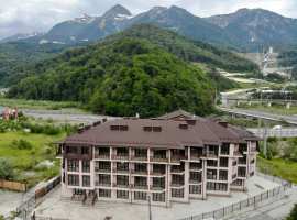 Квартира в Эсто-Садок, в 4-х этажном доме комфорт-класса. 