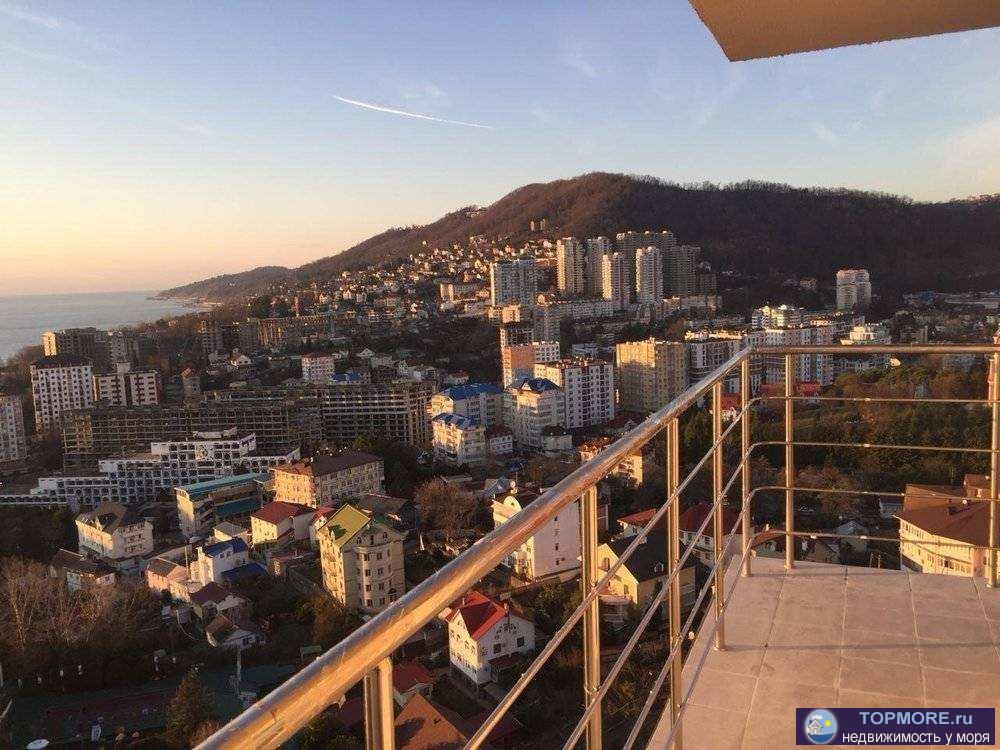 Продается отличная двухкомнатная квартира с панорамным видом на море в черновой отделке в новом жилом комплексе на...