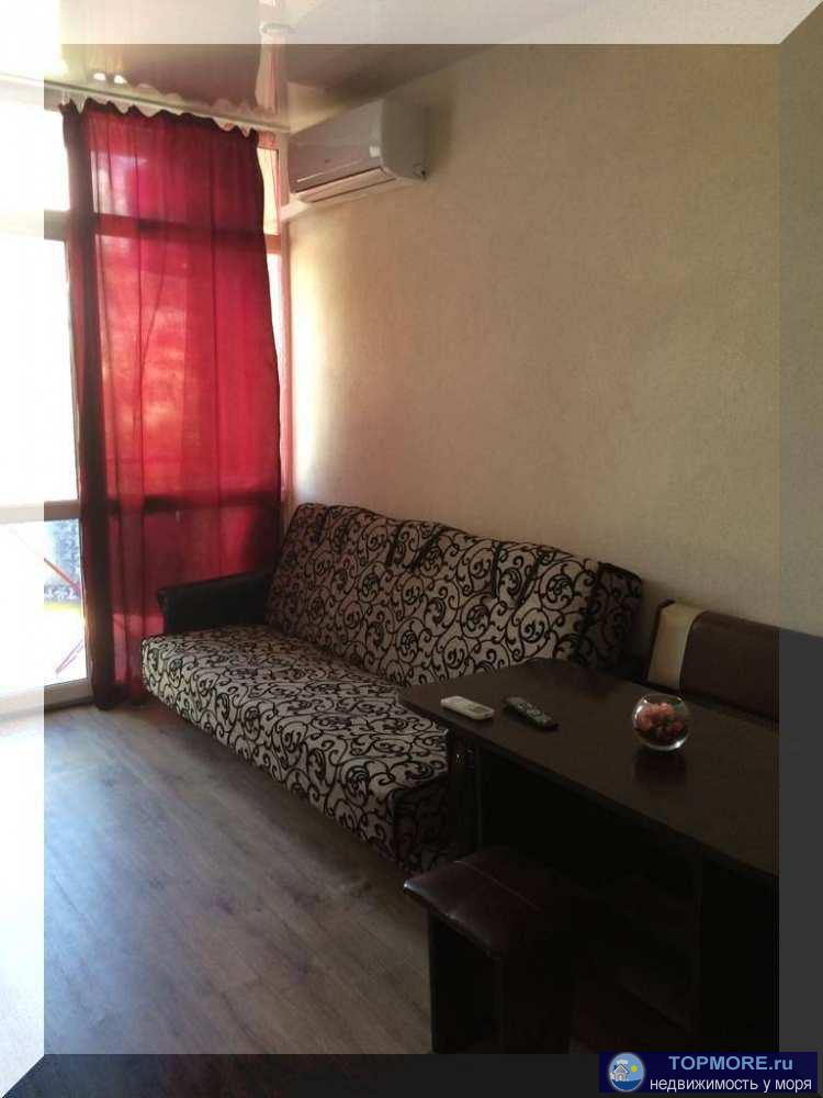 Продам квартиру в жк Малибу .Площадь - 23м2.Расположена на 8/11 этаже.Распланирована в студию. Есть балкон.  - 1