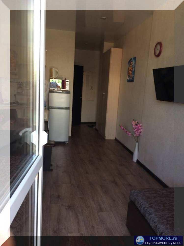 Продам квартиру в жк Малибу .Площадь - 23м2.Расположена на 8/11 этаже.Распланирована в студию. Есть балкон.  - 2