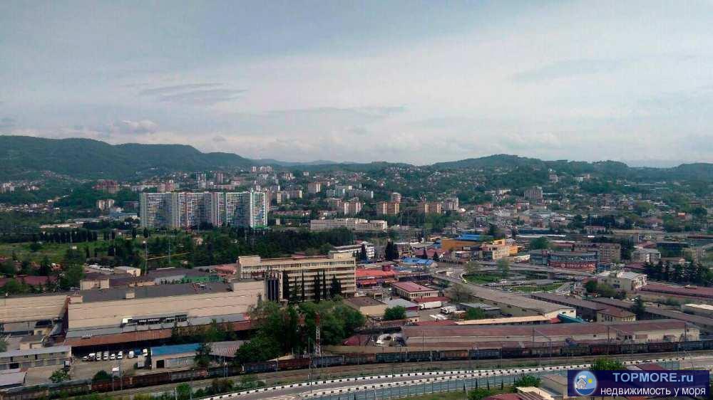  Студия с шикарным видом. Панорамный вид на город. Начат ремонт (сделана стяжка пола, электропроводка, штукатурка)...