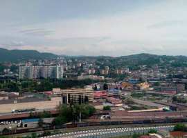  Студия с шикарным видом. Панорамный вид на город. Начат ремонт...