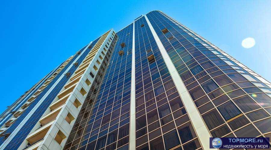 Квартира в новом доме бизнес-класса. Из окон открываетя боковой вид на море. Квартира удобно распланирована в 2... - 1