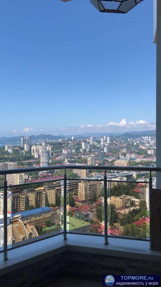 Продам квартиру в центре Сочи. Элитная квартира на Первомайской.Продам квартиру на 21 этаже с дизайнерским ремонтом,... - 1