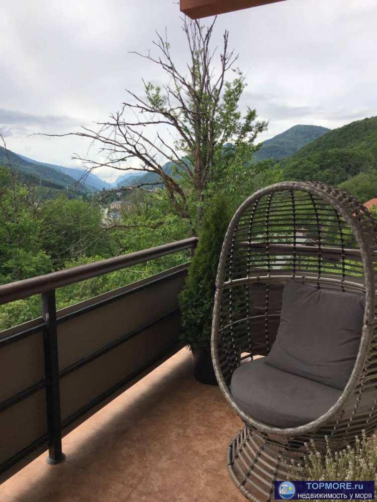 Срочно! Продается шикарная двухярусная квартира в центре Красной Поляны! В квартире сделан новый ремонт, делали для...