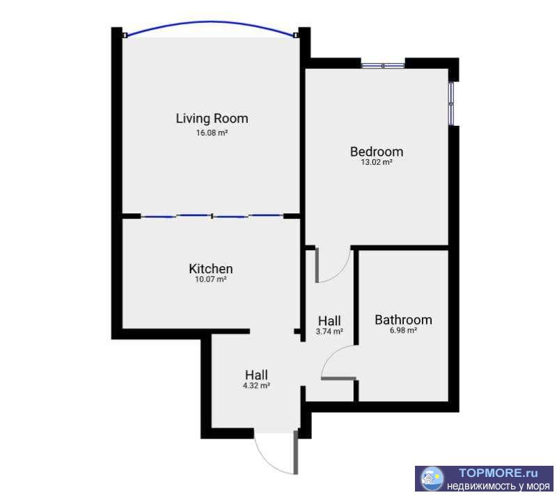 Продаю квартиру с ремонтом и мебелью в самом центре Сочи. Комплекс бизнес класса с магазинами, кафе, пекарней,...