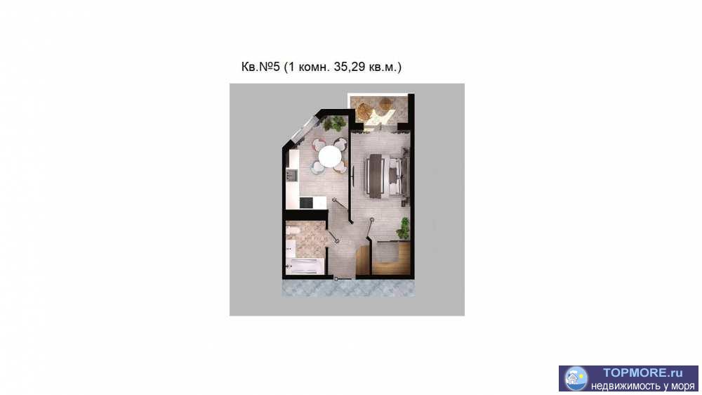 жк Резиденция Сосновый бор - дом бизнес-класса. Расположен в мкр Бытха, с развитой инфраструктурой. Статус квартиры.... - 1