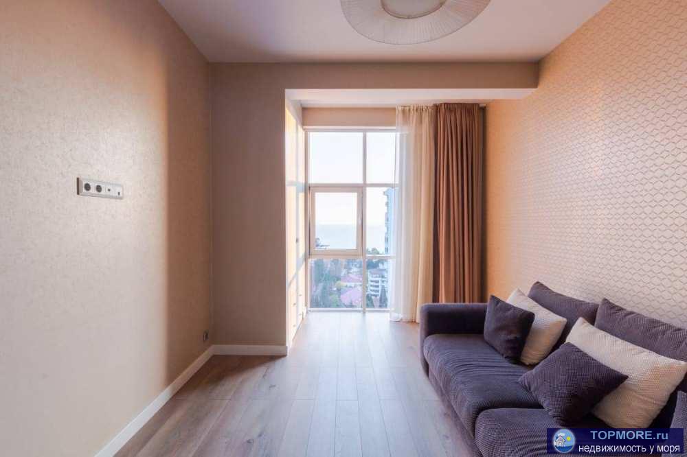 Лот № 133085. 3-х комнатная квартира с дорогим ремонтом(теплые полы, домофон, мебель, техника) в центре города Сочи у...