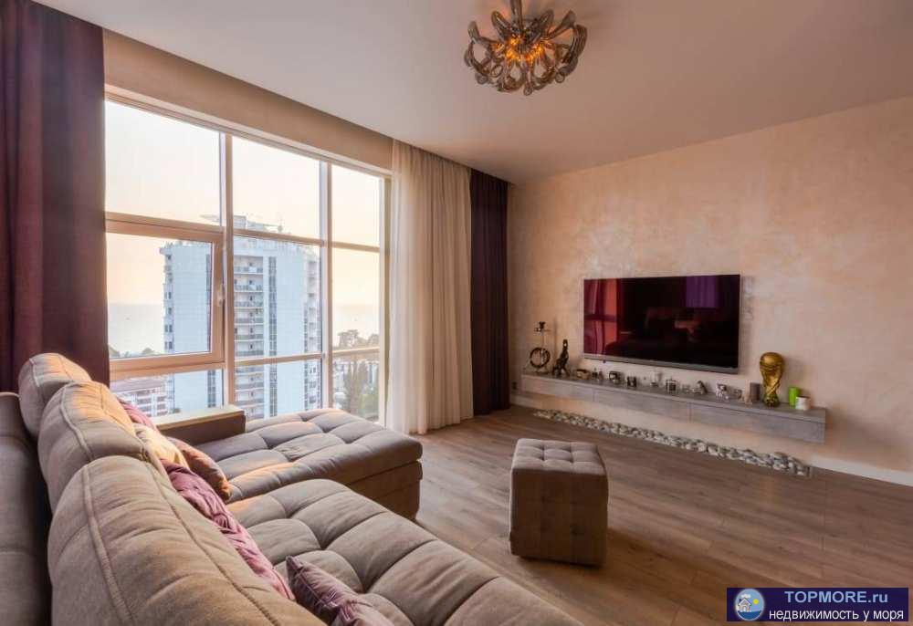 Лот № 133085. 3-х комнатная квартира с дорогим ремонтом(теплые полы, домофон, мебель, техника) в центре города Сочи у... - 1