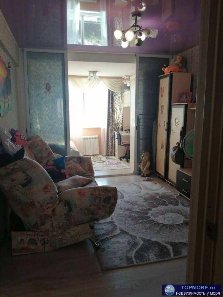 Продаётся 3-комн. квартира, с ремонтом, мебелью и техникой, вид на море. - 1