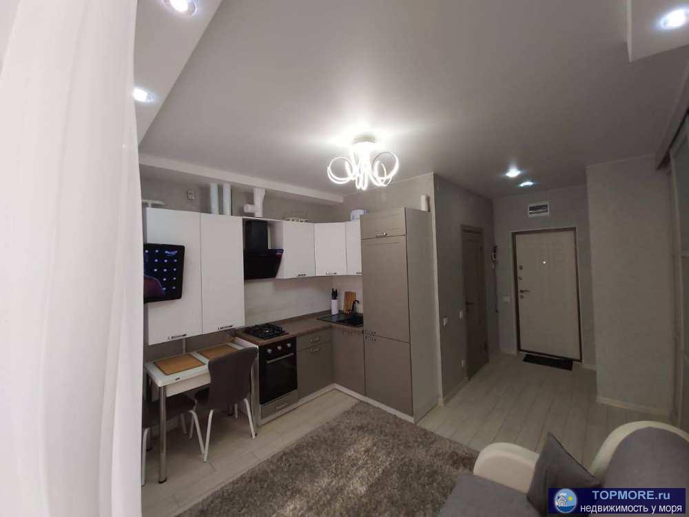 Лот № 107377. Продаётся однокомнатная квартира на улице Каспийской в Адлере.  Площадь квартиры — 32 м², балкон — 11... - 1