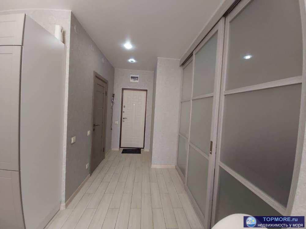 Лот № 107377. Продаётся однокомнатная квартира на улице Каспийской в Адлере.  Площадь квартиры — 32 м², балкон — 11... - 2