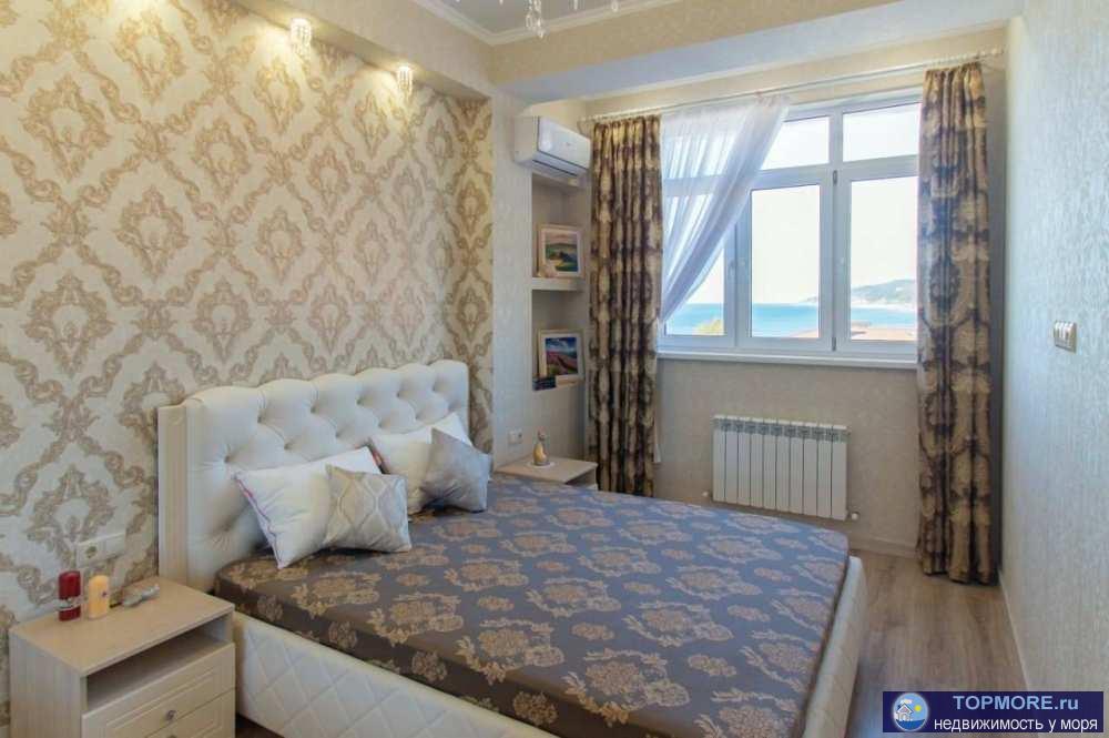 Лот № 114093. Светлая квартира с прямым видом на море и горы. Сделан дизайнерский ремонт, распланирована в спальню и... - 2