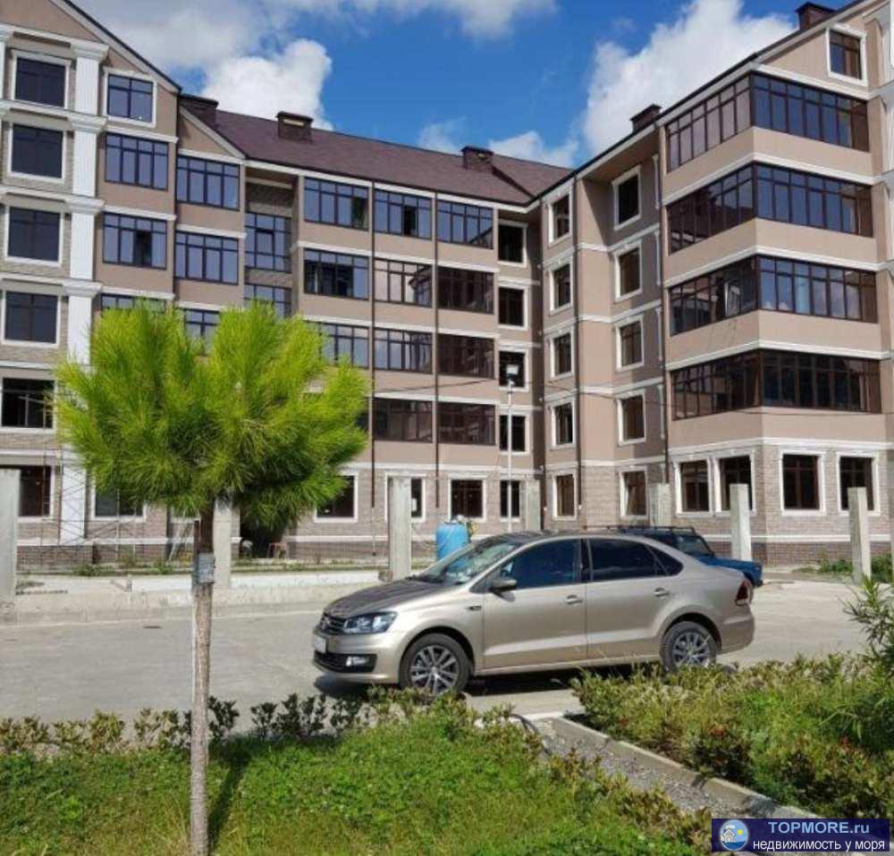 Лот № 116445. Продам квартиру с качественной черновой отделкой в Адлере, район Молдовка. Общая площадь - 39,5 м2. Пол...