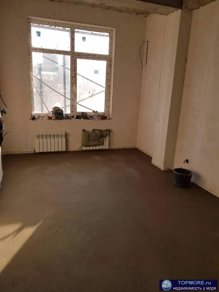 Лот № 116445. Продам квартиру с качественной черновой отделкой в Адлере, район Молдовка. Общая площадь - 39,5 м2. Пол... - 1