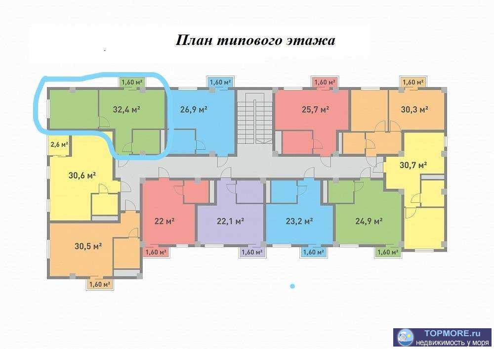 Продаю квартиру в сданом доме с чистовой отделкой. Дом клубного типа, рядом три супермаркета, детская площадка. О...