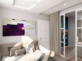 В продаже просторная квартира с панорамными окнами, с ремонтом и...