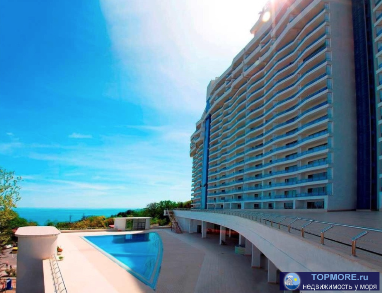 Квартира с дизайнерским ремонтом в доме бизнес-класса в Сочи! прекрасный вид на море,  до пляжа 300 метров! В доме... - 1