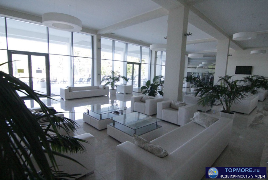 Квартира с дизайнерским ремонтом в доме бизнес-класса в Сочи! прекрасный вид на море,  до пляжа 300 метров! В доме... - 2