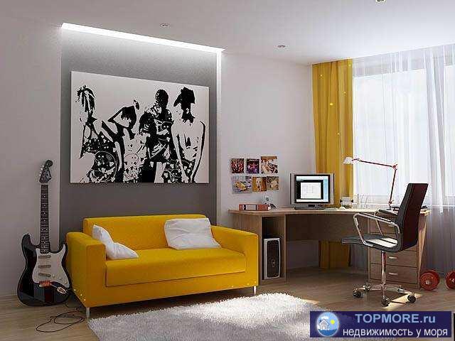 Продается в современном жилом комплексе Кватро квартира свободной планировки на видовом этаже.Строительство по 214фз....