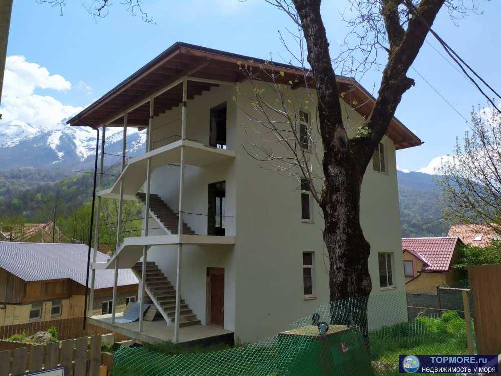 дом 450кв.м. на 6 сотках земли с чистовой отделкой, с поэтажной свободной планировкой. На каждый этаж вход отдельный....